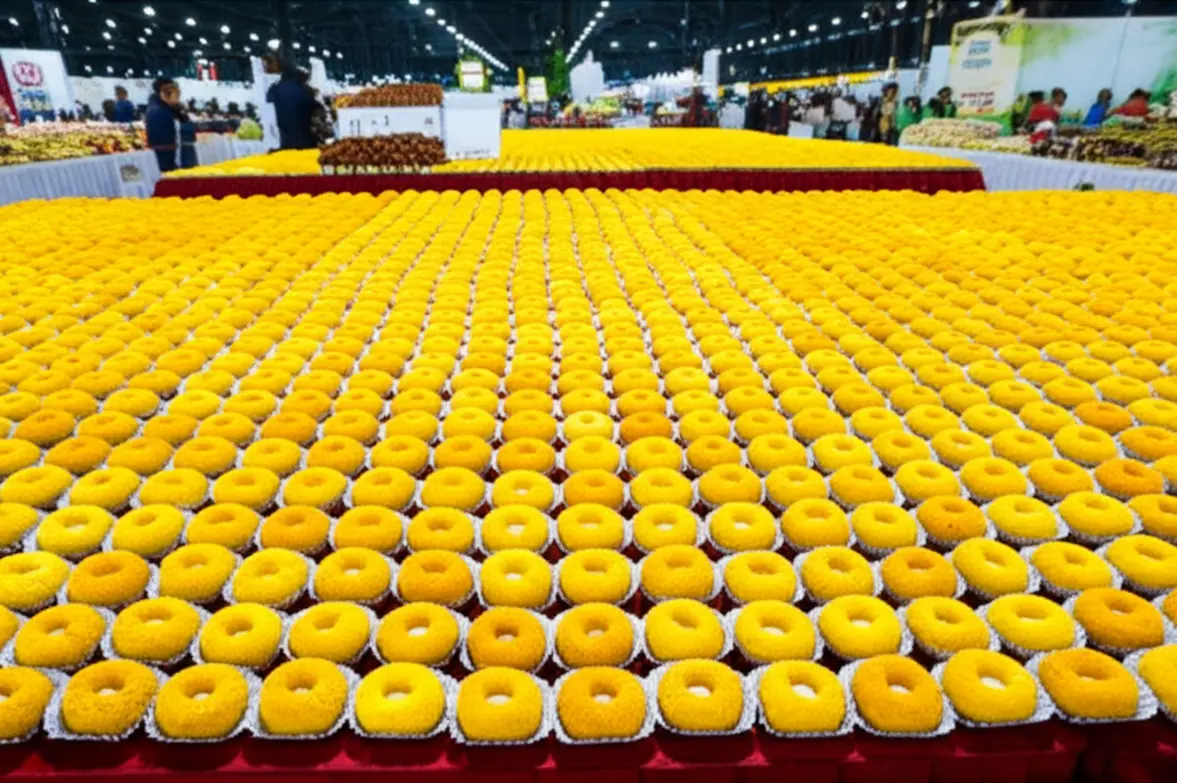 Grande exposição de doces tradicionais na Fenadoce.