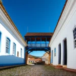 O famoso Passadiço da Casa da Glória em Diamantina, Minas Gerais.